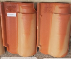 Telha americana marfim mais mesclada com e sem resina